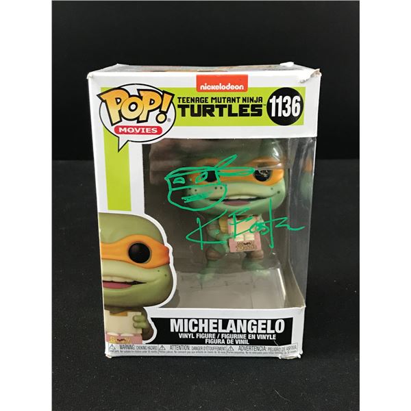 KEVIN EASTMAN SIGNED "MICHAELANGELO" FROM TMNT FUNKO POP! (KB AUTHENTICS COA)