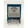 Image 2 : CALEB WILLIAMS SIGNED PANINI DONRUSS ROOKIE CARD NO. 327