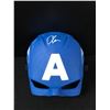 Image 1 : CHRIS EVANS SIGNED CAPTAIN AMERICA HELMET (KB AUTHENTICS COA)