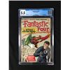 Image 1 : MARVEL COMICS NO.10 FANTASTIC FOUR CGC GRADED 5.5