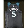 Image 1 : ANTHONY EDWARDS SIGNED MINNESOTA TIMBERWOLVES JERSEY (KB AUTHENTICS COA)