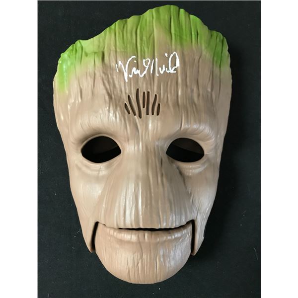 VIN DIESEL SIGNED "GROOT" FROM GUARDIANS OF THE GALAXY MASK (KB AUTHENTICS COA)
