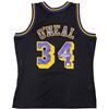 Image 1 : 1996-97 SHAQUILLE O'NEAL SIGNED L.A.LAKERS HARDWOOD CLASSICS JERSEY (BECKETT COA)