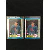 Image 1 : LOT OF 2 JOE SAKIC ROOKIE CARDS