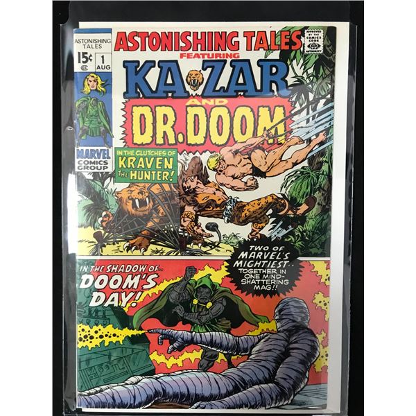 MARVEL COMCIS ASTONISHING TALES NO.1 (KA-ZAR AND DR. DOOM )