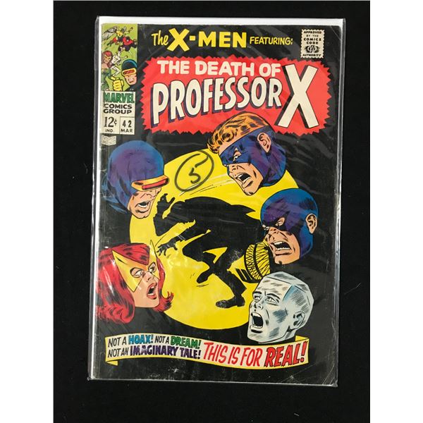 MARVEL COMICS NO.42 THE X-MEN THE DEATH OF PROFESSOR X