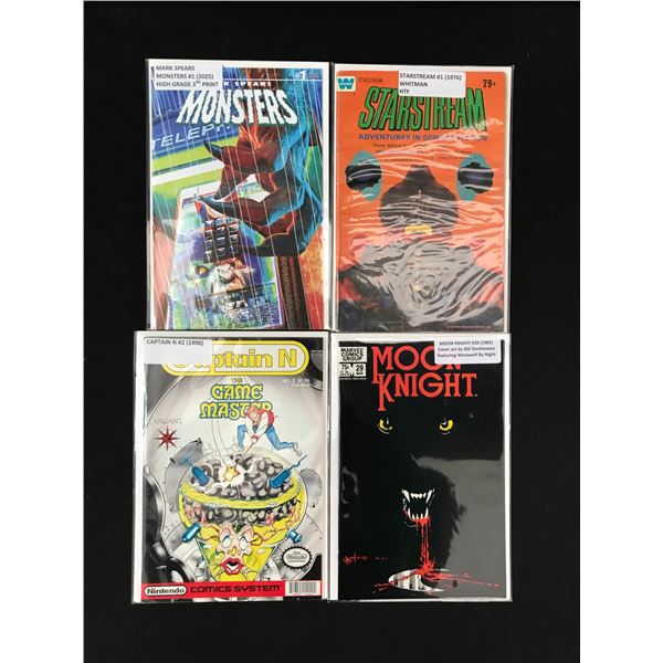 LOT OF 4 COMICS VARIOUS TITLES