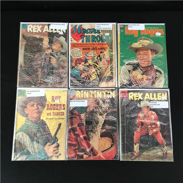 LOT OF 6 COMICS VARIOUS TITLES