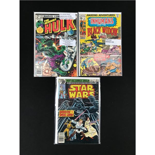 LOT OF 3 COMICS VARIOUS TITLES
