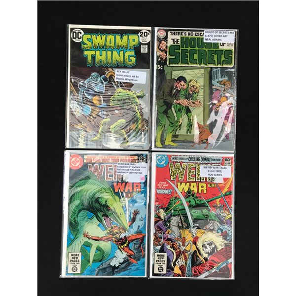LOT OF 4 COMICS VARIOUS TITLES