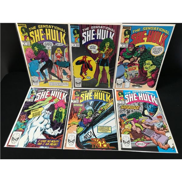 MARVEL COMICS THE SENSATIONAL SHE HULK COMIC BOOK LOT