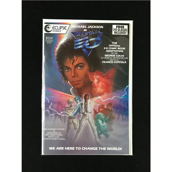 MICHAEL JACKSON AS CAPTAIN EO (ECLIPSE COMICS)