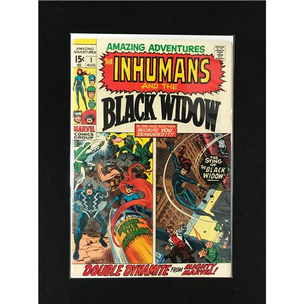 AMAZING ADVENTURES THE INHUMANS AND THE BLACK WIDOW #1 (MARVEL)