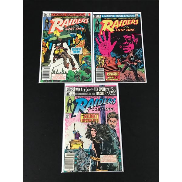 RAIDERS OF THE LOST ARC #1-3 (MARVEL COMICS)