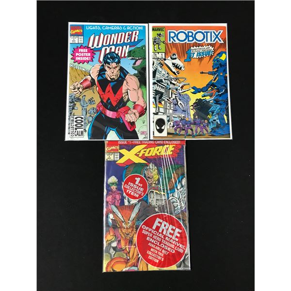 LOT OF 3 MARVEL COMICS