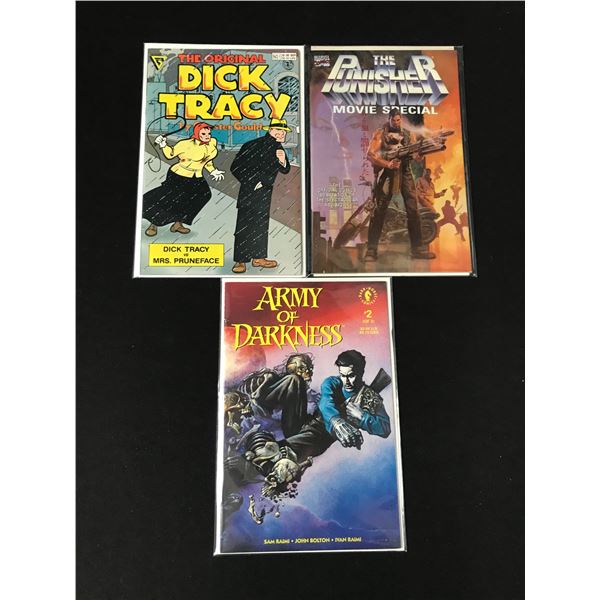 LOT OF 3 COMICS (VARIOUS PUBLISHERS)