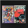 Image 1 : LOT OF 2 COMICS: THE NEW MUTANTS #100 AND CAPTAIN AMERICA #354 (MARVEL)