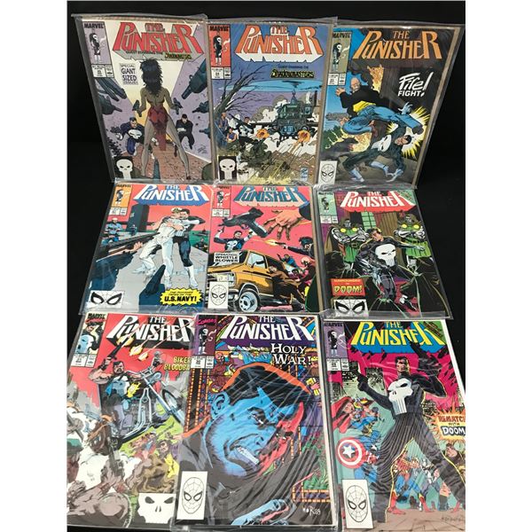 MARVEL COMICS THE PUNISHER COMIC BOOK LOT