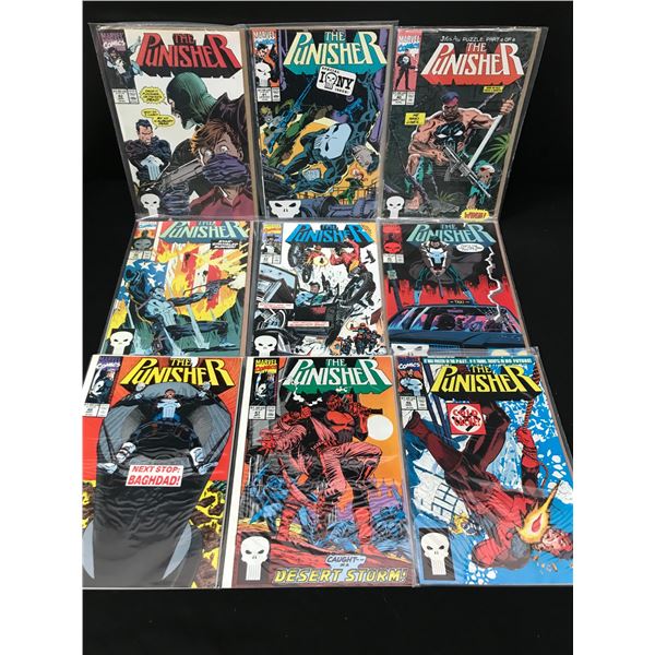 MARVEL COMICS THE PUNISHER COMIC BOOK LOT