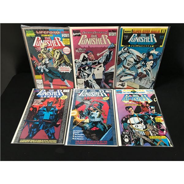 MARVEL COMICS THE PUNISHER COMIC BOOK LOT