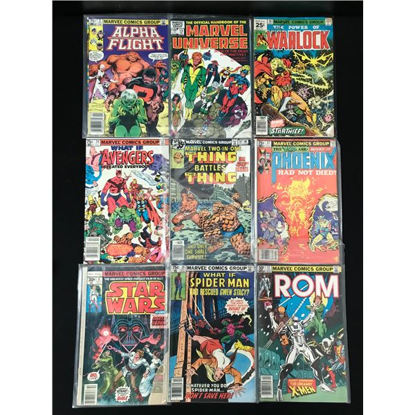 LOT OF 9 COMICS VARIOUS TITLES