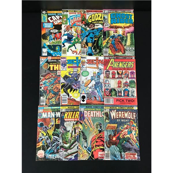 LOT OF 12 COMICS VARIOUS TITLES