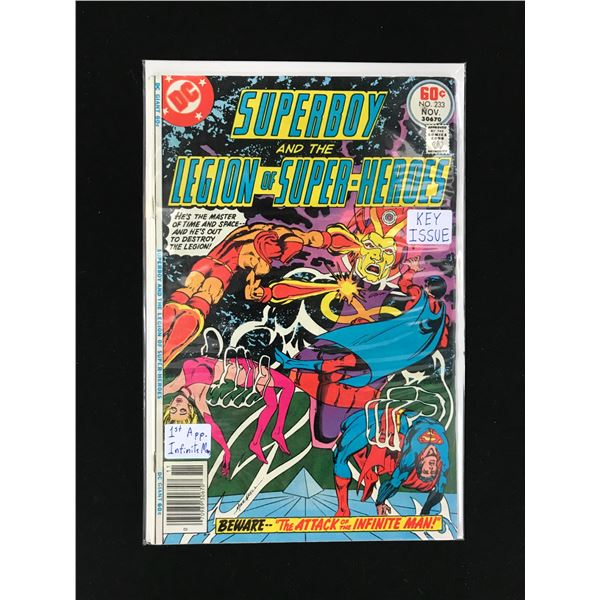 SUPERBOY AND THE LEGION OF SUPER HEROES #233 KEY ISSUE (DC)