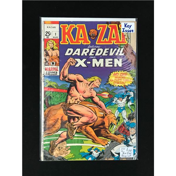 MARVEL COMICS NO.1 KAZAR FEAT THE DAREDEVIL AND X-MEN