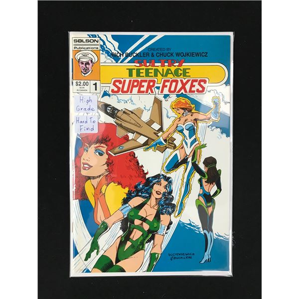 SOLSON COMICS NO,1 SULTRY TEENAGE SUPERFOXES