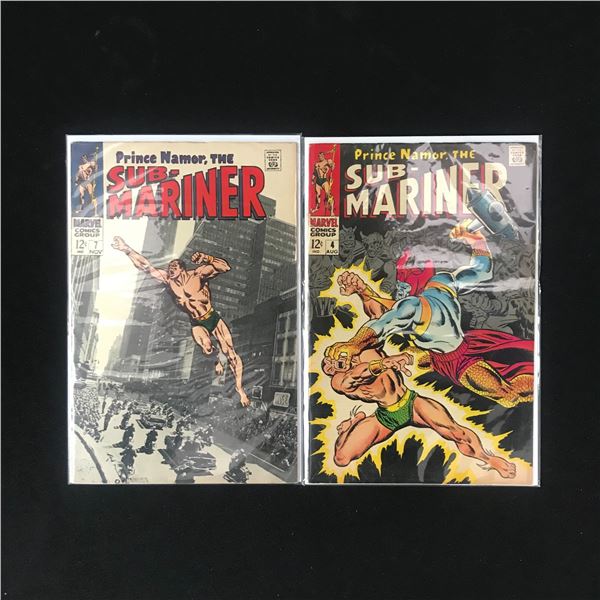 LOT OF 2 SUB-MARINER COMICS (MARVEL COMICS)