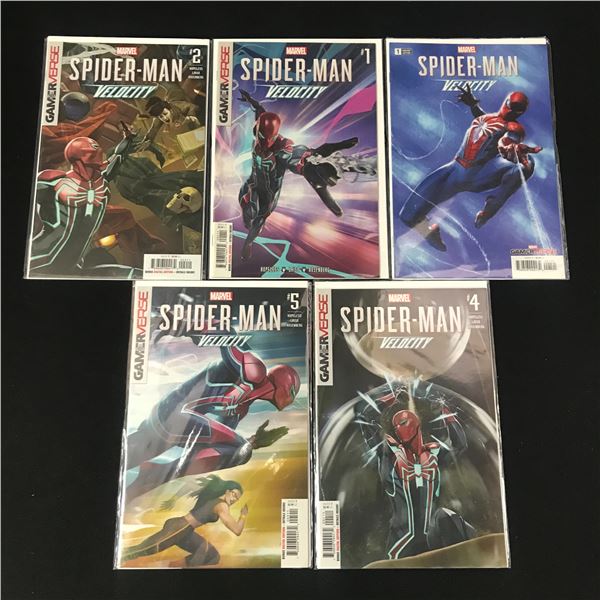 LOT OF 5 SPIDERMAN COMICS (MARVEL COMICS)