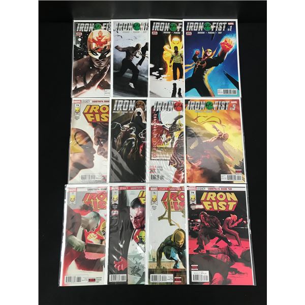 LOT OF 12 IRON FIRST COMICS (MARVEL COMICS)