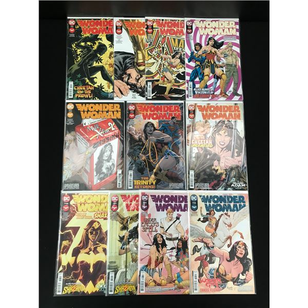 LOT OF 11 WONDER WOMAN COMICS (DC COMICS)