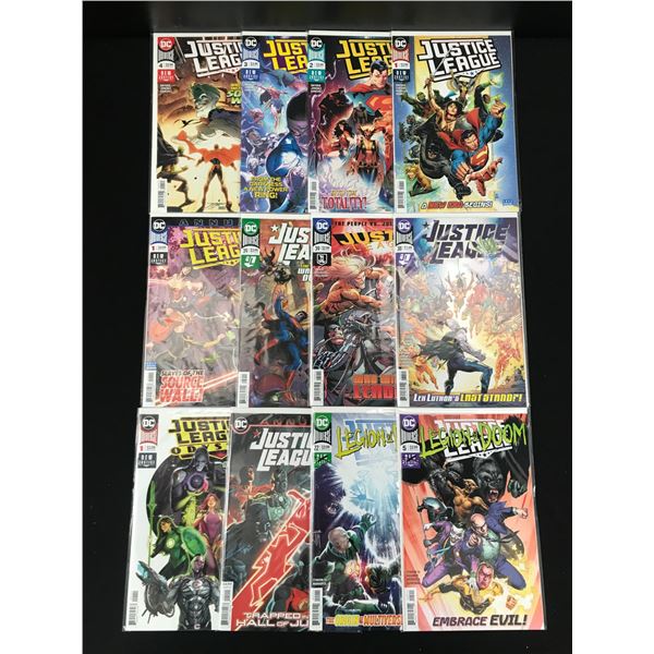 LOT OF 12 JUSTICE LEAGUE OF AMERICA COMICS (MARVEL COMICS(