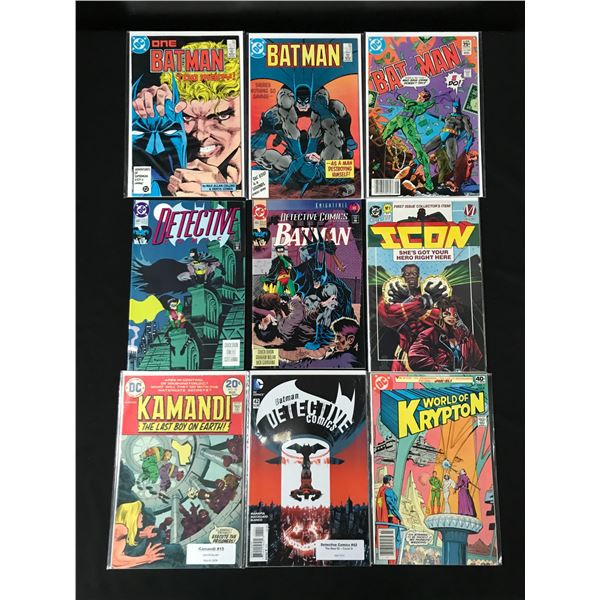 LOT OF 9 COMICS VARIOUS TITLES