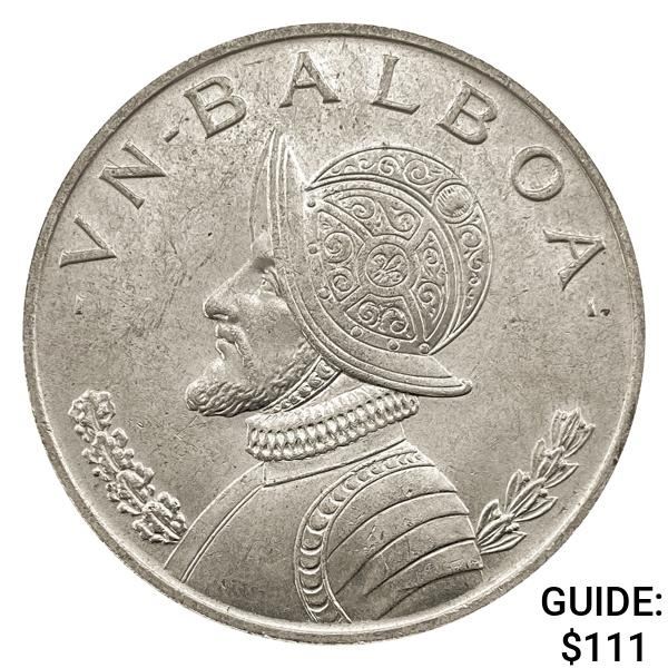 1966 Panama 0.7734oz Silver Balboa