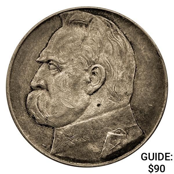 1939 Poland 10 Zlotych