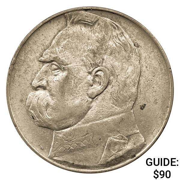 1936 Poland 10 Zlotych