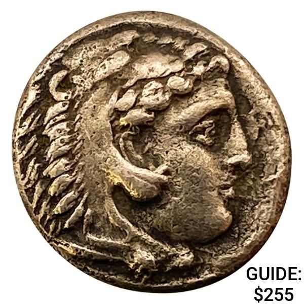 Macedon 336-323 BC Alexander III Silver Drachm