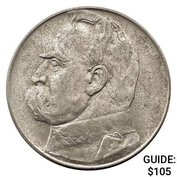 1936 Poland 10 Zlotych