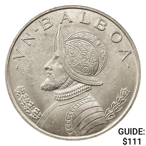 1966 Panama 0.7734oz Silver Balboa