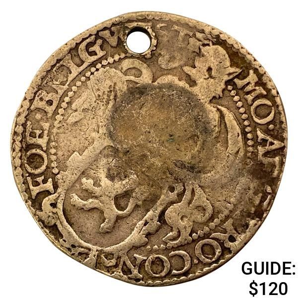 1606-68 Netherlands Silver 1/2 Daalder