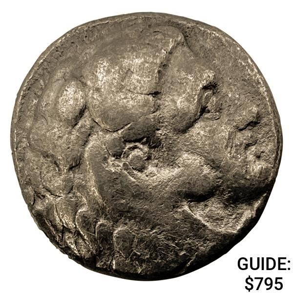 Macedon 336-323 BC Alexander III Silver Tetradrachm