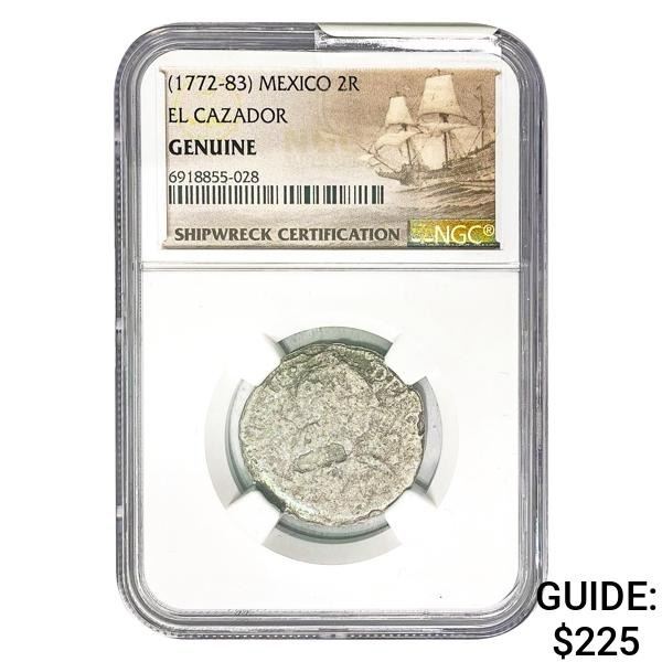[1772-83] Mexico 2 Reales El Cazador