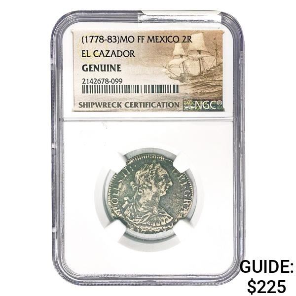 [1772-83] Mexico 2 Reales El Cazador