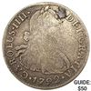 Image 1 : 1792LIMA IJ Peru Silver 2 Reales