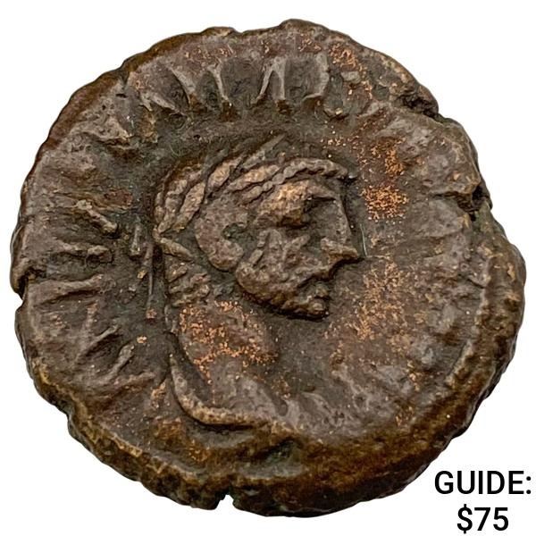 AD 287/8 Roman, Egypt Maximian Potin Tetradrachm