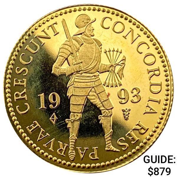 1993 Netherlands .1104oz Gold Ducat
