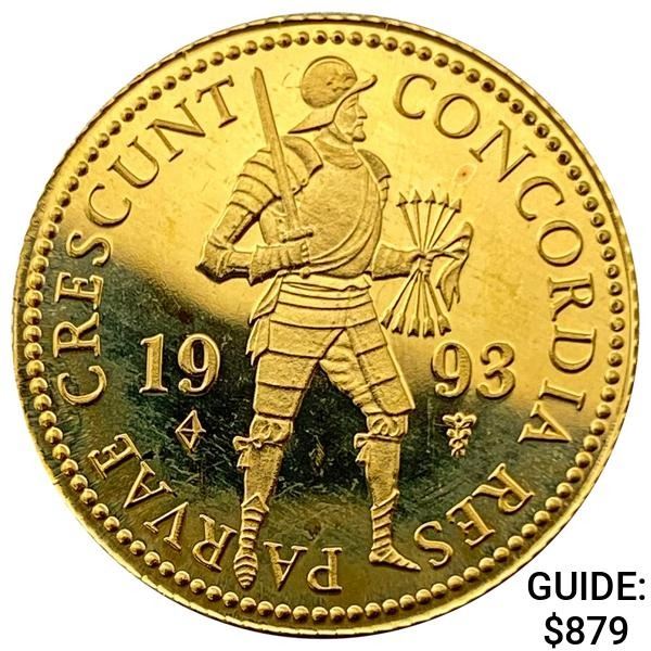 1993 Netherlands .1104oz Gold Ducat