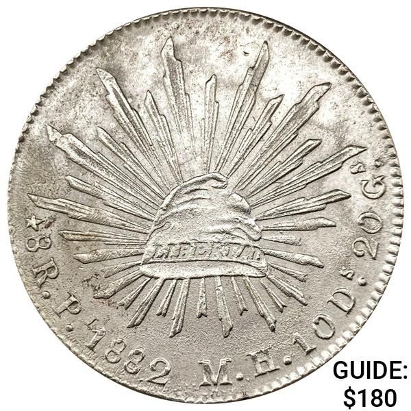 1882Pi MH Mexico Silver 8 Reales